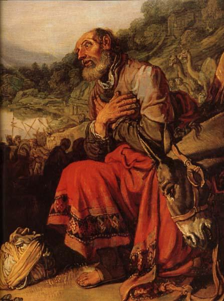 LASTMAN, Pieter Pietersz. Detail of Abraham on the Way to Canaan China oil painting art